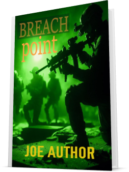 Pre-made cover design for the War and Military genre which we have cheekily called 