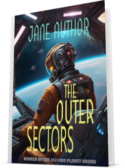 Pre-made cover design for the Science Fiction genre which we have cheekily called 